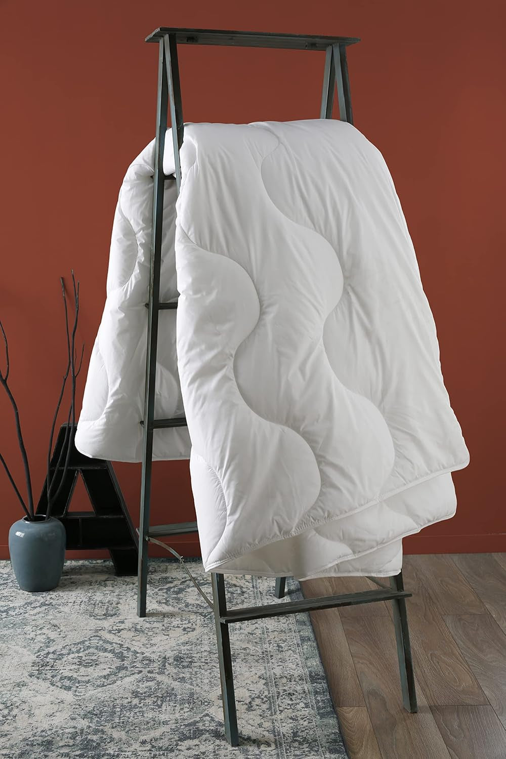 DODO Couette Munich Basic, polyester, blanc, 150X220 cm Couettes et couettes Naty Shop