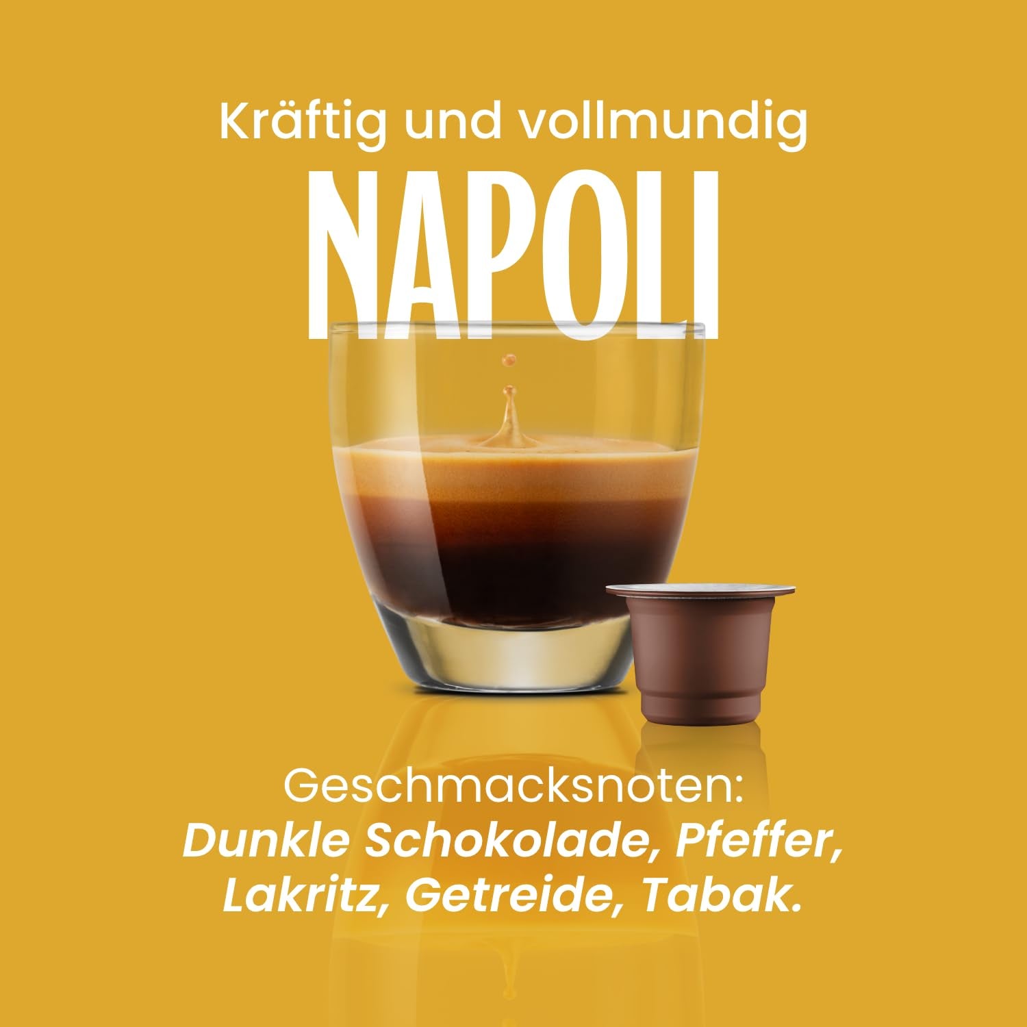 Caffè Vergnano 1882 - Èspressokompostierbare Kaffeekapseln, Kompatible Mit Nespresso, Napoli - Packung Enthält 100 Kapseln