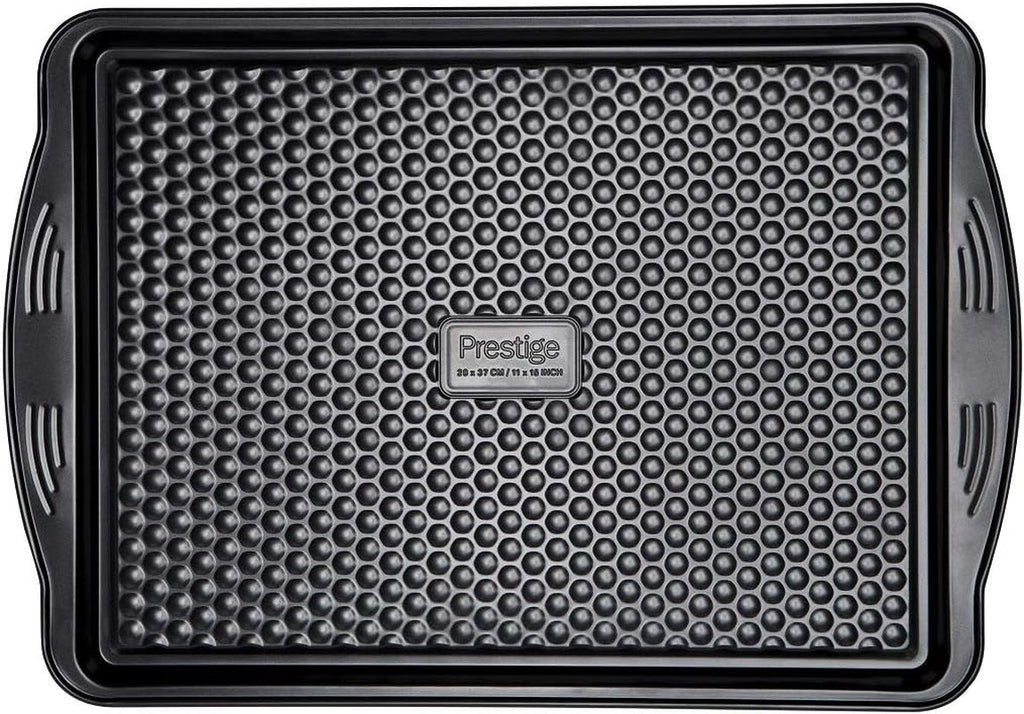 Prestige 48227 Aerolift Muffin Zinn, Carbon Steel, Schwarz Matrite si tavi pentru copt Naty Shop Groß Backblech