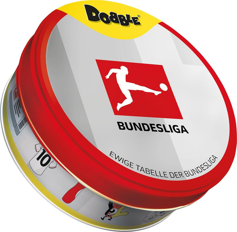 Dobble Bundesliga, jeu familial, jeu de cartes, 2-8 joueurs, à partir de 6 ans, 15 minutes, allemand
