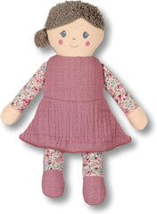 Sterntaler Spielpuppe Ida, Integrierte Rassel, Für Babys ab der Geburt, 22 x 13 cm, Rosa