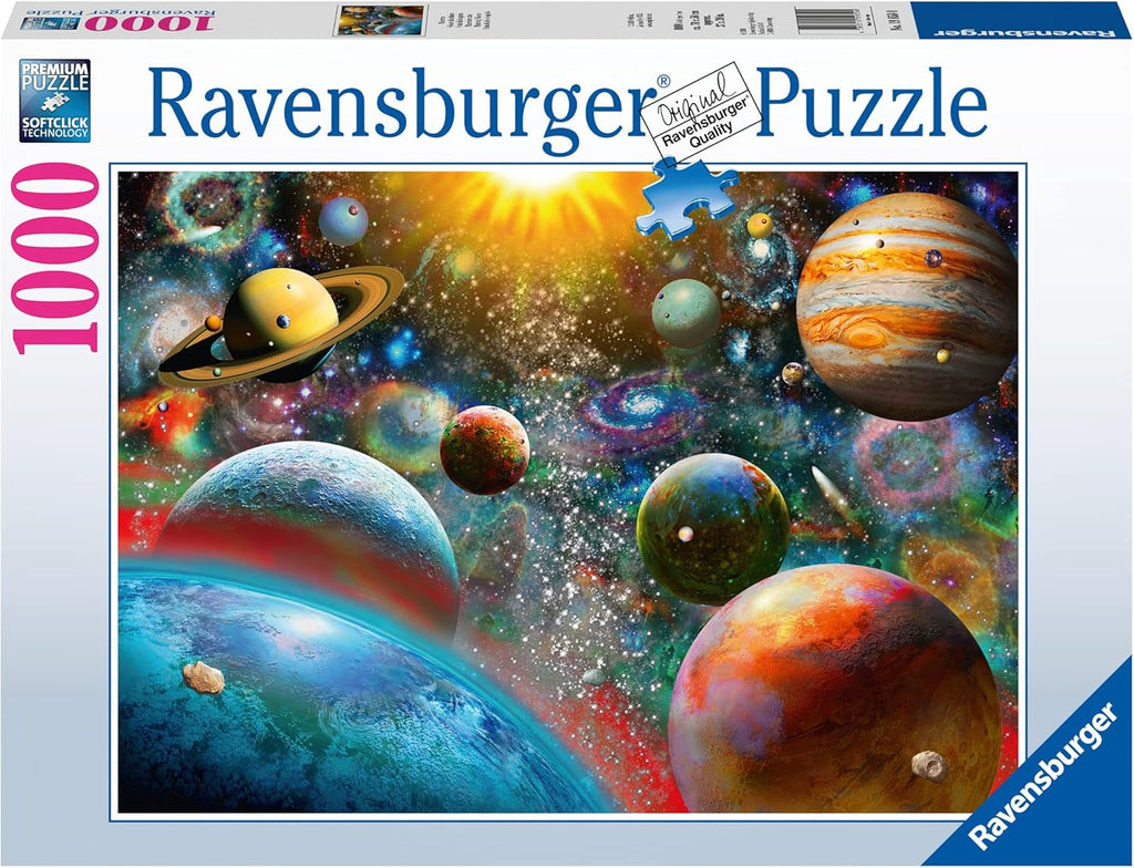 Ravensburger Puzzle 19858 - Planete - Puzzle de 1000 de piese pentru adulți și copii de la 14 ani, puzzle cu motiv spațial Puzzle Naty Shop