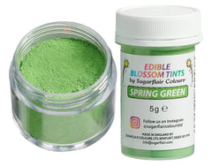 Sugarflair Blossom Tint Dust Spring Green Colorant Alimentaire en Poudre - Colorant Alimentaire en Poudre pour décorations de gâteaux, Fondant, glaçage, Chocolat, crème au Beurre, macarons et Plus - 5G
