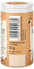 Ostmann Gewürze - Fleisch & Gyros Gewürzsalz | Pikantes Gewürz mit Mediterraner Note pour les grillades et les grillades Fleisch | Mit praktischem Streuaufsatz | 50 g dans une passoire