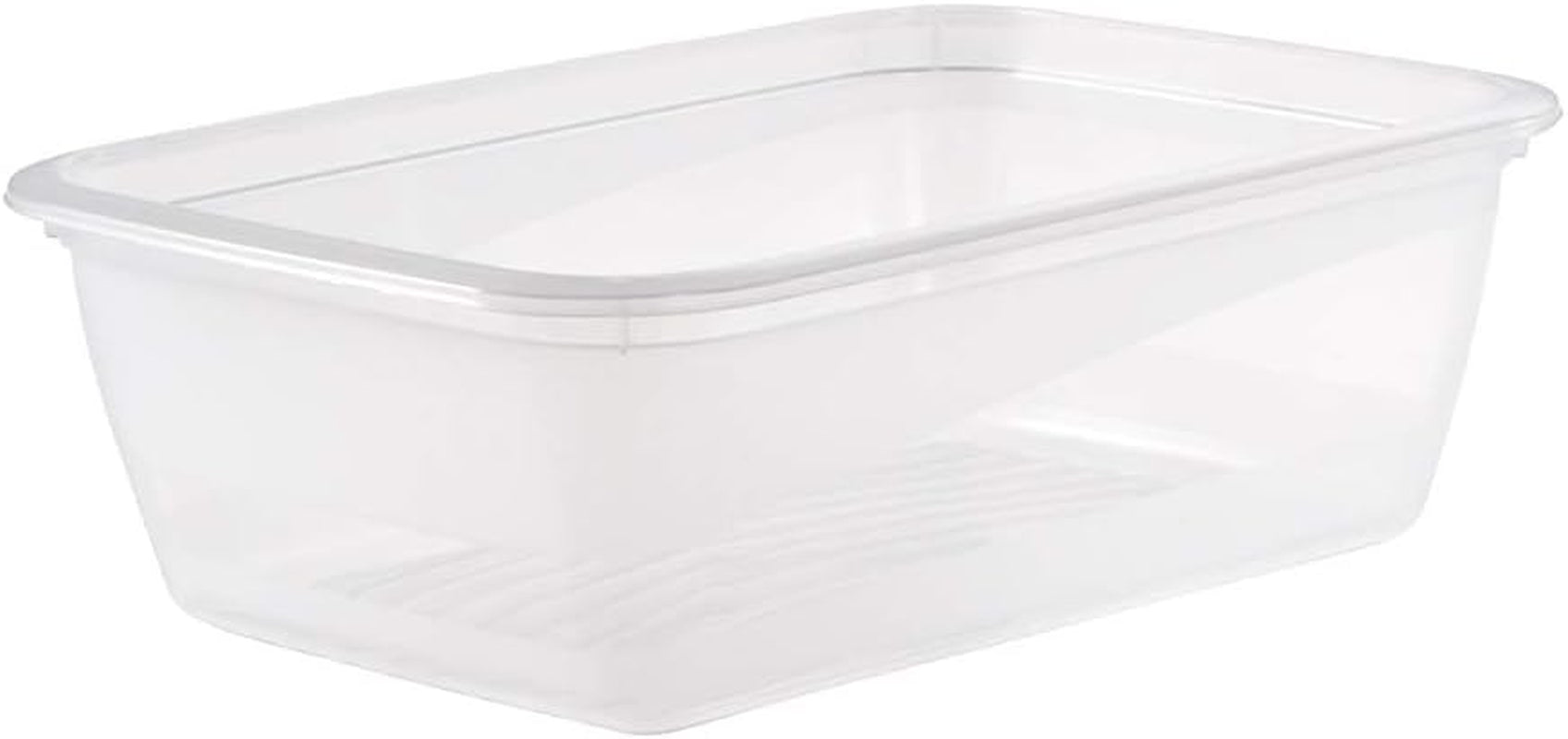 Kekeeper lot de 3 bocaux alimentaires, 3 x 1,25 l, 20,5 x 15,5 x 6,5 cm, Fredo Fresh, bleu transparent Boîtes de conservation alimentaire Naty Shop