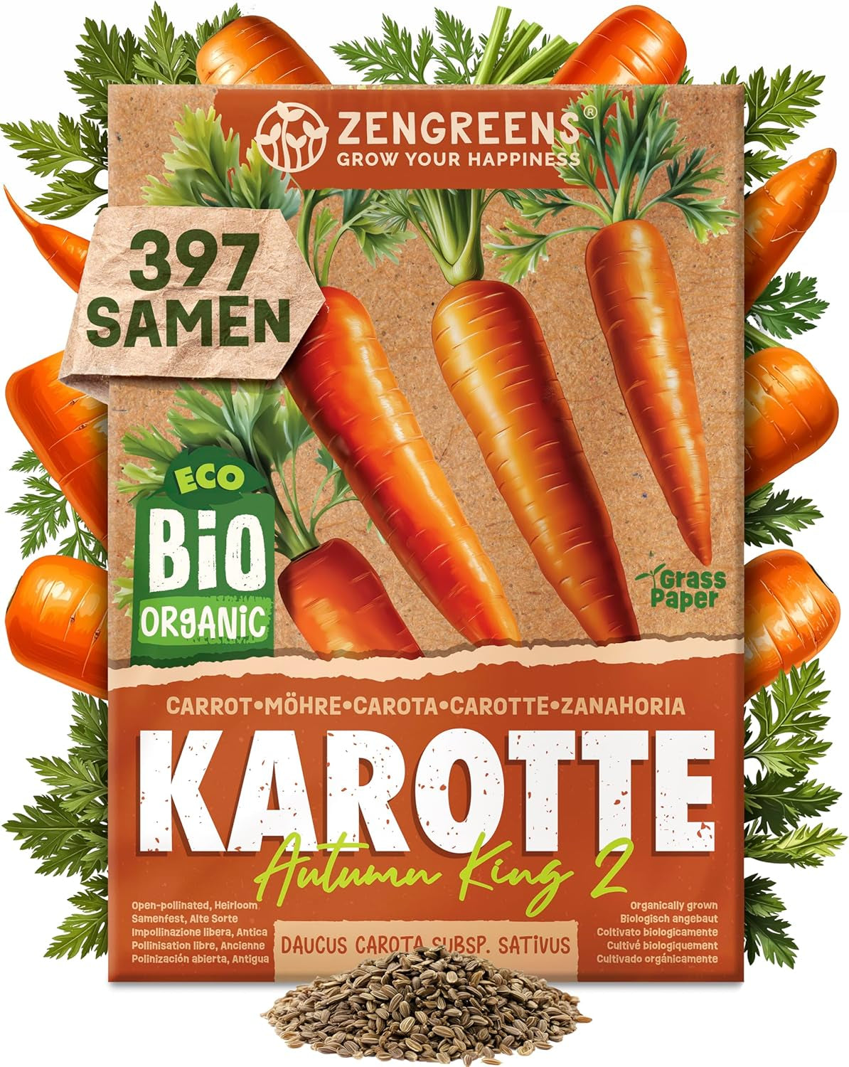 Bio Wintergemüsesamen Im 20Er Set - 20 Winter Gemüse Samen Für Den Einfachen Anbau Im Garten, Balkon Oder Hochbeet - Pflanzensamen - Saatgut