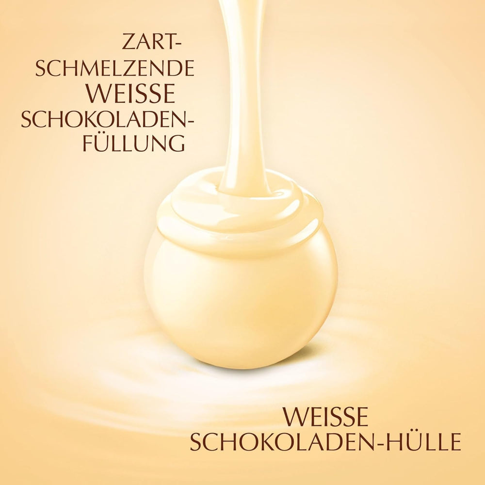 Lindt Chocolate LINDOR Balls Blanc, 500 grammes Bonbons au chocolat Naty Shop