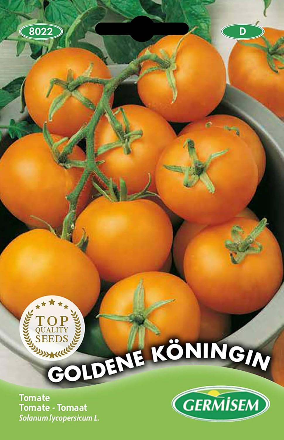 Tomate GOLDENE KÖNIGIN EC8022 Mehrfarbig