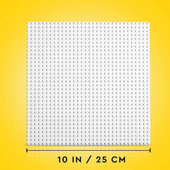 LEGO 11026 Plaque de base carrée blanche classique avec empreintes 32 x 32 comme ensembles de base Jouets de construction Besuche den LEGO-Store