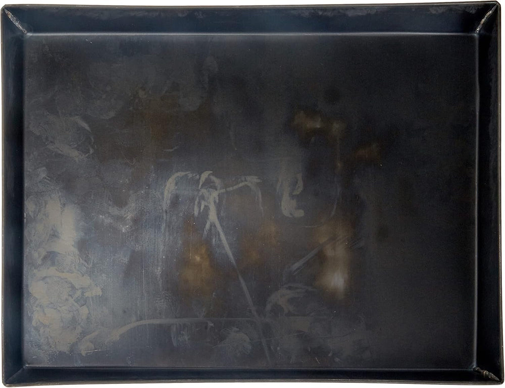 Pasticceria E Pizza Rechteckiges Backblech Aus Blauem Blech, Aluminium, 30 X 23 Cm Moules et plaques pour pâtisserie Naty Shop