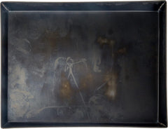 Pasticceria E Pizza Rechteckiges Backblech Aus Blauem Blech, Aluminium, 30 X 23 Cm Moules et plaques pour pâtisserie Naty Shop