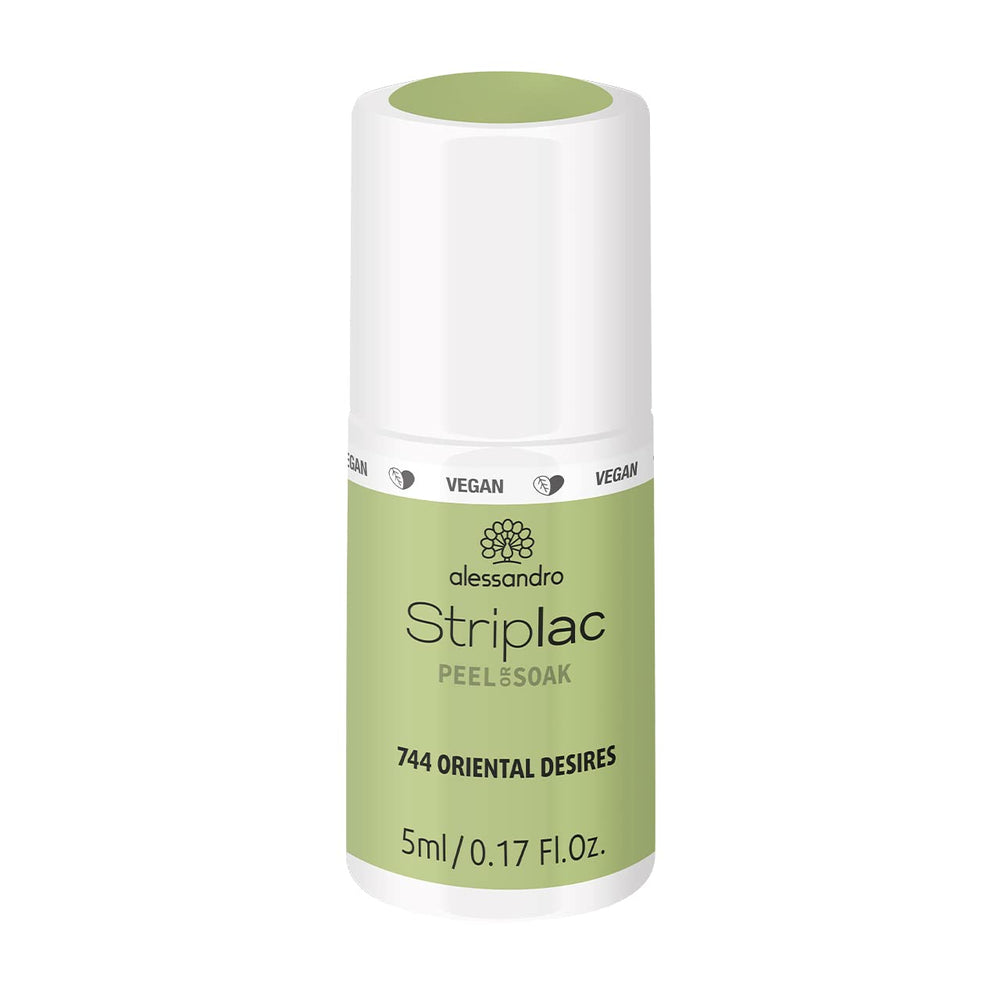 alessandro Striplac UV-Nagellack Flat White – Facile et facile à utiliser – Application facile grâce à la technologie Peel-Off – Vegan et sans alcool – 8 ml
