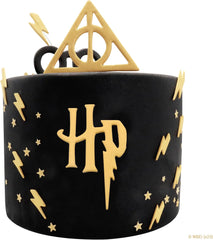 Emporte-pièces et fondant Harry Potter, logo HP