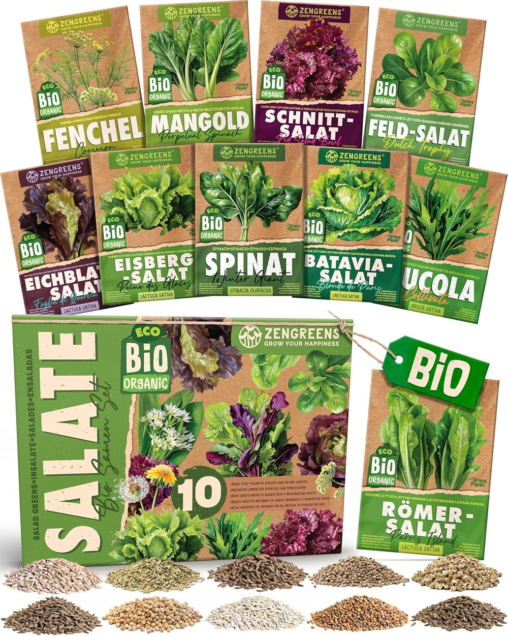 Graines de tomates biologiques dans un ensemble de 10 à 10 graines de tomates pour une culture facile dans le jardin, le balcon ou le parterre surélevé - Graines de plantes - Semis