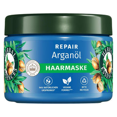 Herbal Essences Masque réparateur capillaire à l'huile d'argan 300 ml. Des cheveux abîmés aux cheveux plus lisses et plus brillants. Soins intensifs. Avec des ingrédients d'origine naturelle. Masque capillaire Vegan Naty Shop 300 Ml (1 paquet) Masque capillaire