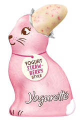 Ferrero Osterhase | 75G| Weiße Joghurtschokolade Mit Fruchtigen Erdbeercrisps | Pâques | Osterhas | Geschenk Aus Schokolade dans la boutique Hasenform Naty