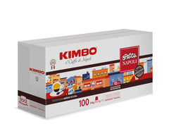 Napoli Kaffeekapseln, compatible avec Nespresso, 10 Packungen mit 10 Kapseln (insgesamt 100 Kapseln)