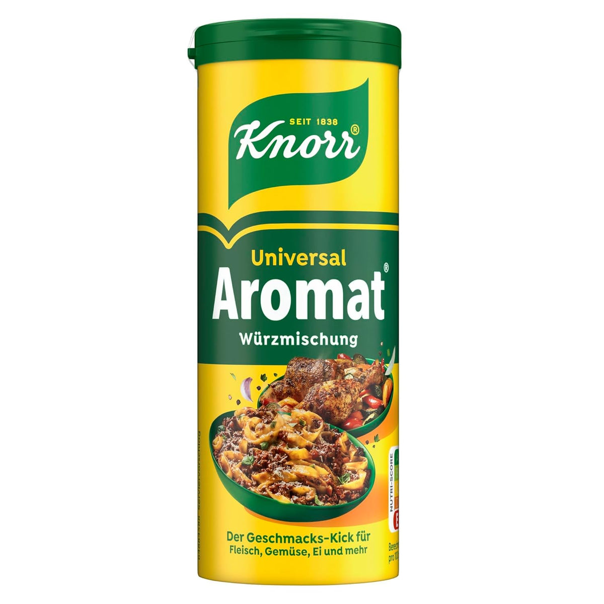 Knorr Würzmischung Universal Aromat für schnelle Gerichte zum Assaisonnement et assaisonnement de viande, légumes, sauces et plus encore 100 g