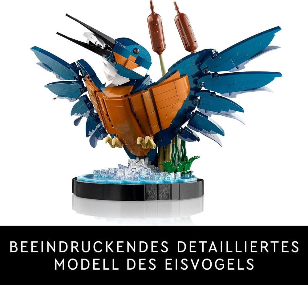 Ensemble de construction LEGO Icons Kingfisher pour adultes, figurine d'oiseau pour salon ou bureau, décoration de maison et de bureau, cadeau pour les amateurs d'oiseaux et les ornithologues, femmes et hommes 10331 Ensembles de construction Besuche den LEGO-Store