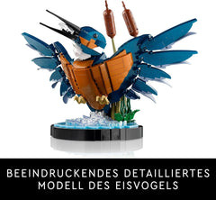 Ensemble de construction LEGO Icons Kingfisher pour adultes, figurine d'oiseau pour salon ou bureau, décoration de maison et de bureau, cadeau pour les amateurs d'oiseaux et les ornithologues, femmes et hommes 10331 Ensembles de construction Besuche den LEGO-Store