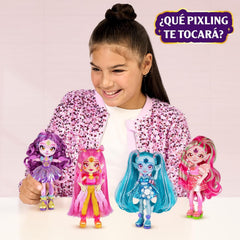 Pixlings Magische Pixlings-Puppen, 4 Verschiedene Puppen – 2 neu – Fashion Doll 15 cm – Zaubertränke – geheimes Spielzeug mit Tränken (MG101000)