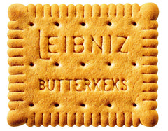 LEIBNIZ Biscuits au Beurre - 30% Sucre, 150g, Biscuits au Beurre Faible en Sucre, Véritables Biscuits Croquants à 52 Dents (1 x 150g)