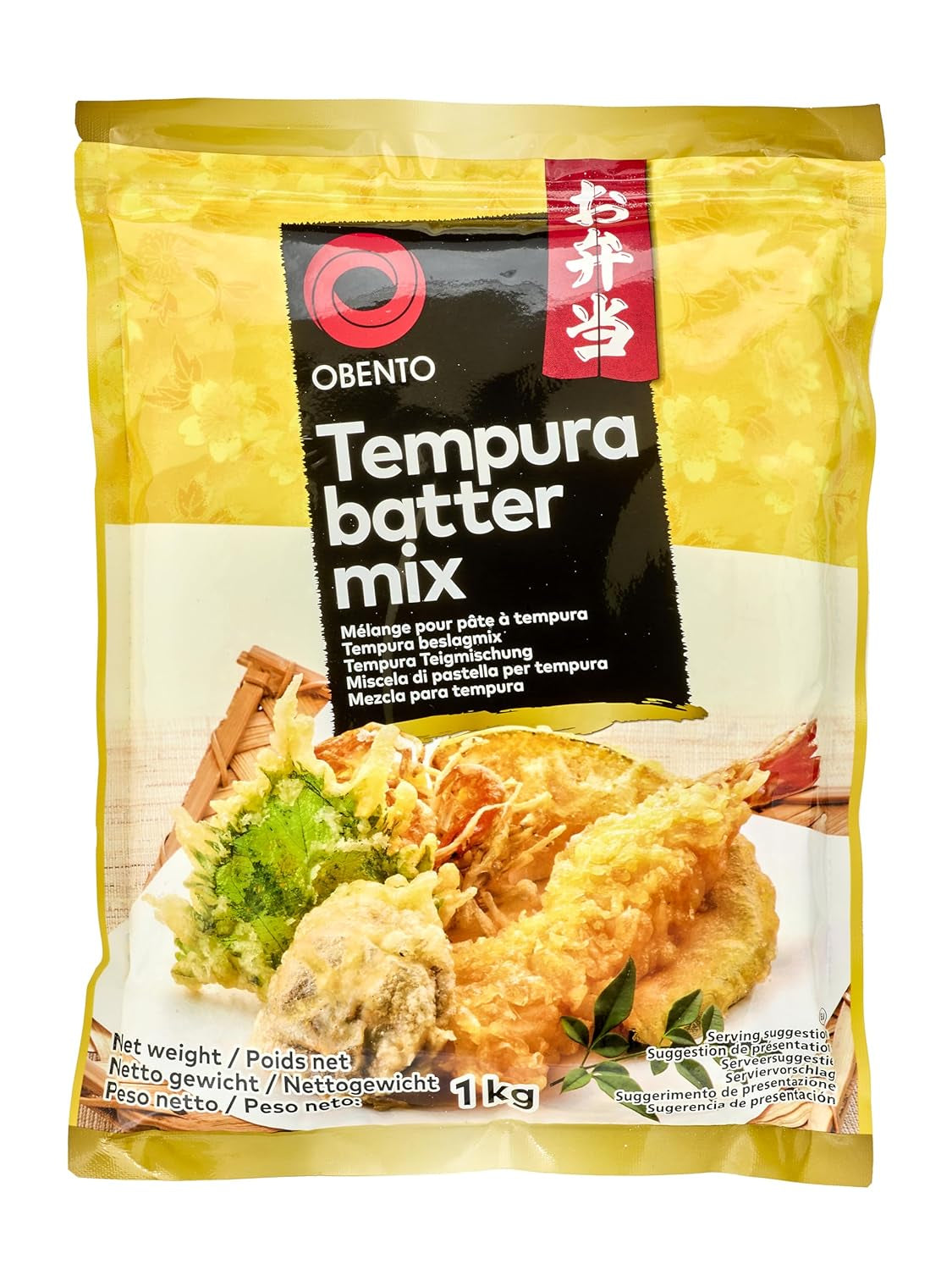 Mélange de pâte Tempura Tempura Back-Frittiermischung, 500 grammes Mélange pour la pâtisserie et la cuisson Naty Shop 1000G