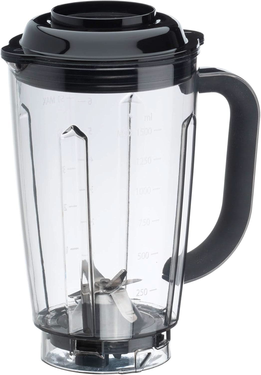 Cloer 6980 Vakuum Standmixer / 800 Watt / 21.000 U/Min. / Inkl. Vorratsbehälter/Vakuumventil/Automatikprogramme/Eis-Crush-Funktion/Reinigungsfunktion/Schwarz, 1500 Milliliters Bucatarie Naty Shop