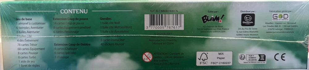 Blâmer! Celestia Big Box • Jeu de base collector complet + 2 extensions Jeu de société familial - Pour 2 à 6 joueurs - 8 ans et plus - 30 minutes