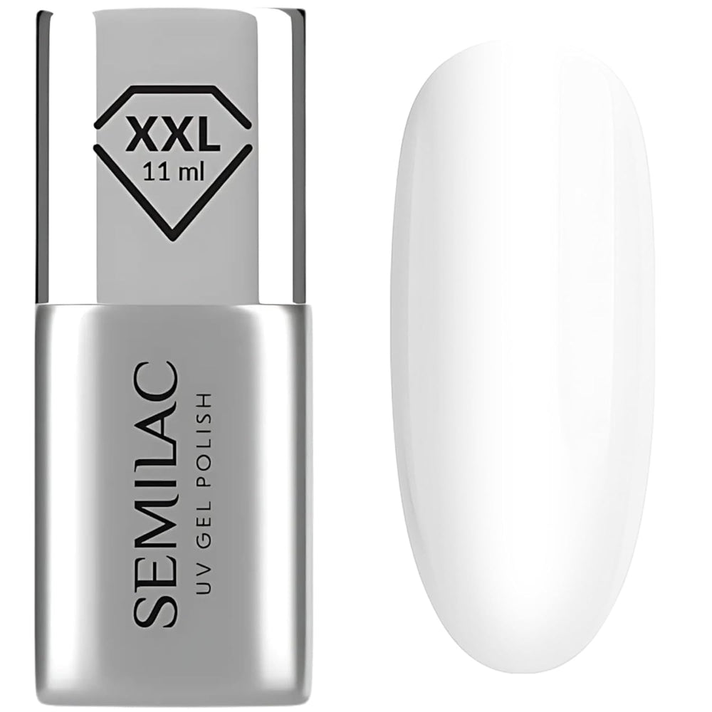Base de vernis à ongles UV Semilac Pure & Clean 7 ml – Base hybride auto-nivelante pour ongles sensibles