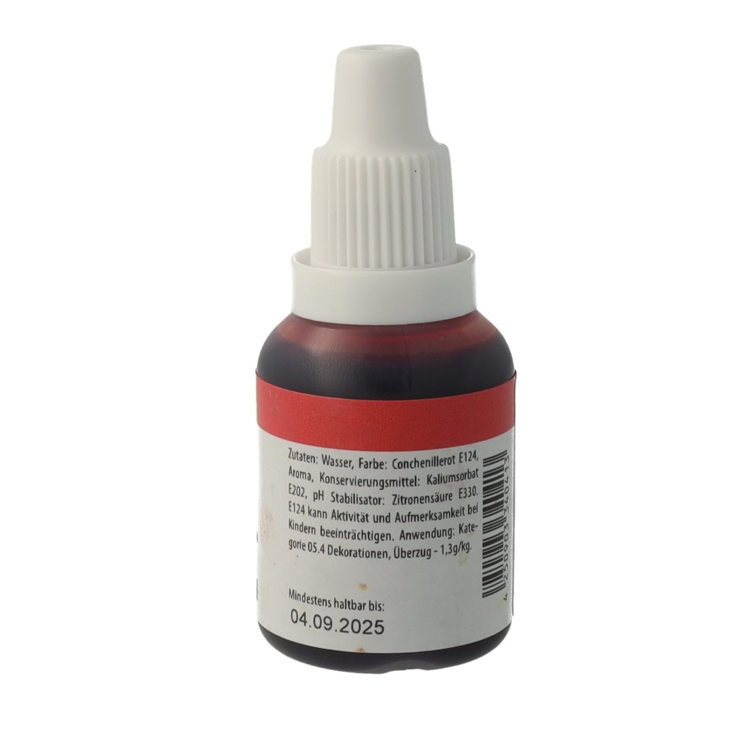 Colorant alimentar aerograf Bakeryteam roșu 20ml