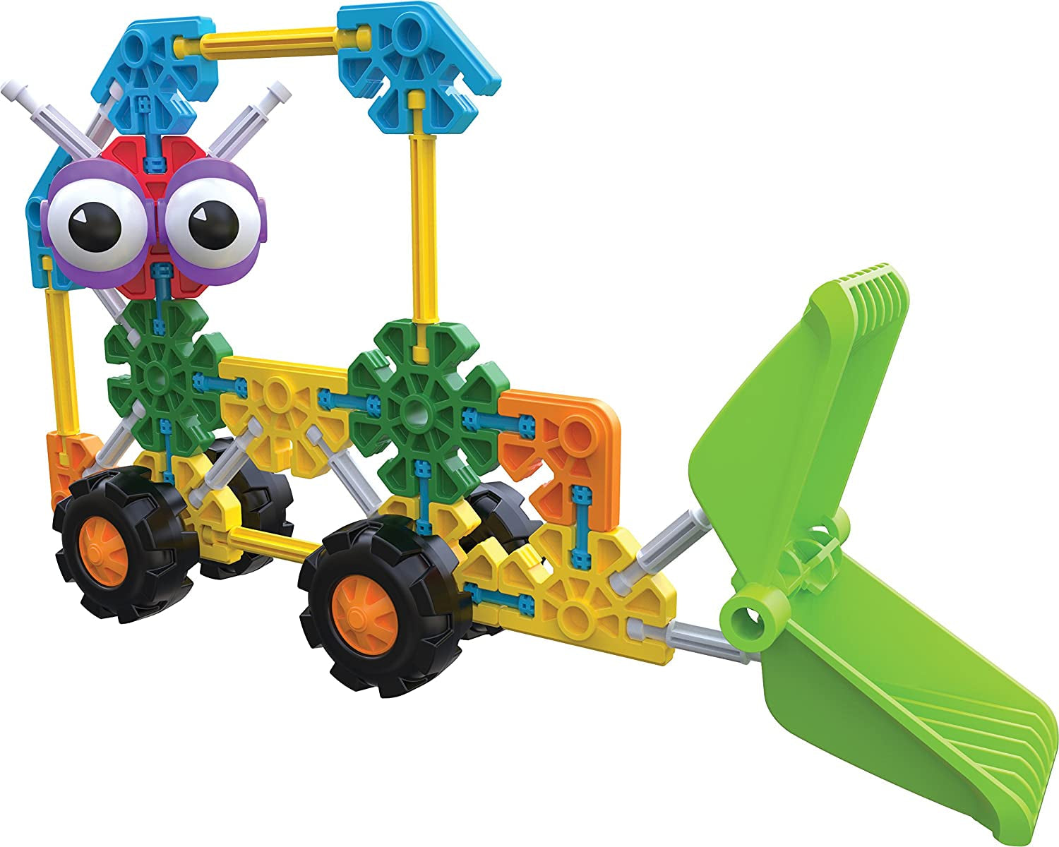 Kid K'NEX 85701 60 Model Oodles of Pals Building Set, Kids Craft Set with 116 Pieces, Educational Toys for Kids, Fun and Colourful Building Toys for Boys and Girls, Construction Toys for 3 Year Olds +