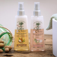 - Spray démêlant, soin, sans rinçage et silicone, huiles d'olive, karité & argan, démêle, répare et nourrit - cheveux secs et abîmés - 150 ml Produits démêlants cheveux Naty Shop