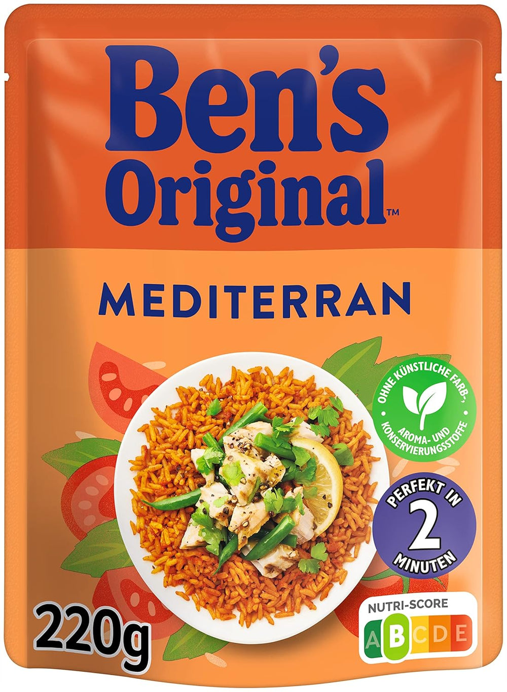 BEN'S ORIGINAL™ Riz Express Méditerranéen 6 x 220g