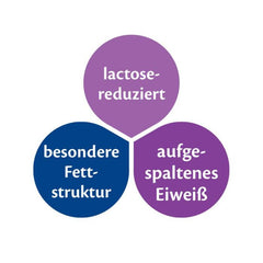 Formule spéciale HiPP Confort (4 x 600 g), dès la naissance, à teneur réduite en lactose, pour la gestion diététique des coliques, ballonnements et constipation