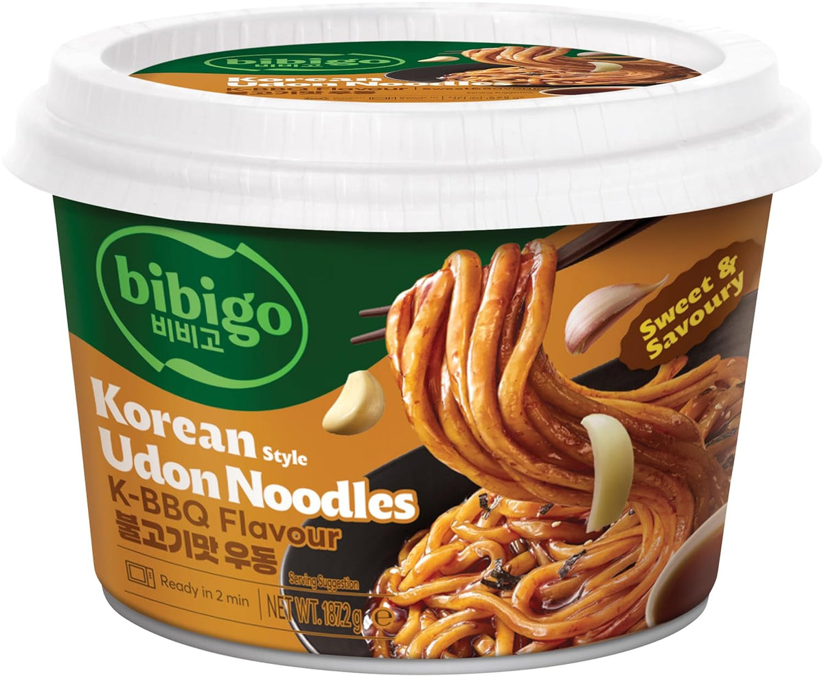 BIBIGO - Nouilles Udon coréennes grillées - (1 x 187,2g)