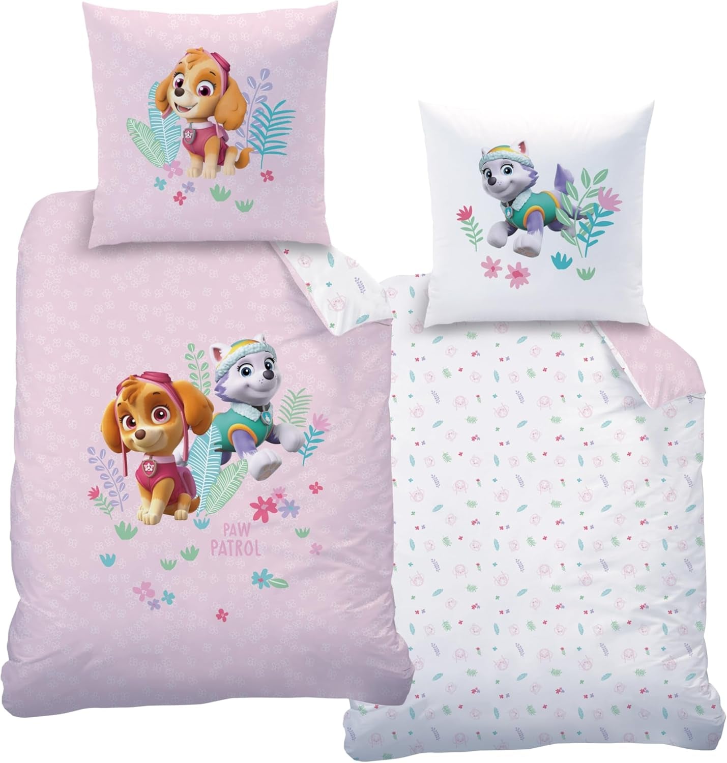 Linge de lit Paw Patrol, 100% coton Linge de lit - enfant Naty Shop