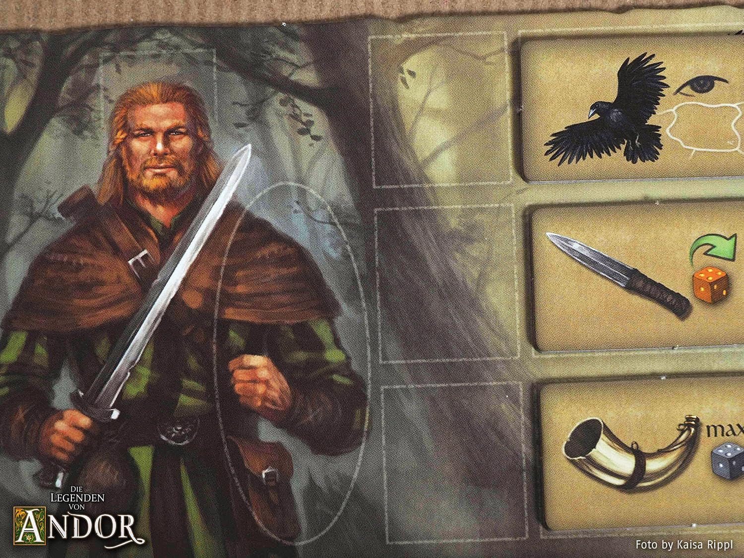 Kosmos 683122 Legends of Andor – Big Box, jeu de base (Kennerspiel des Jahres 2013) et extensions supplémentaires, Fantasy Classic, jeu de société coopératif Fantasy, à partir de 10 ans