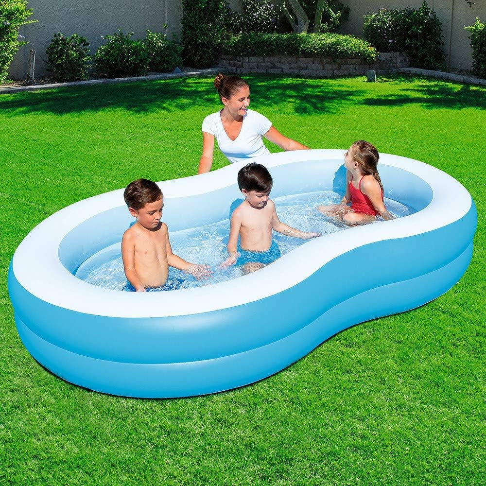 Piscines gonflables Bestway 54117-17 Bleu/Blanc
