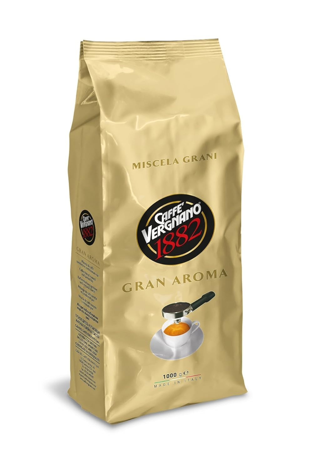 Caffè Vergnano1882 - Gran Aroma, grains entiers - 6 KG