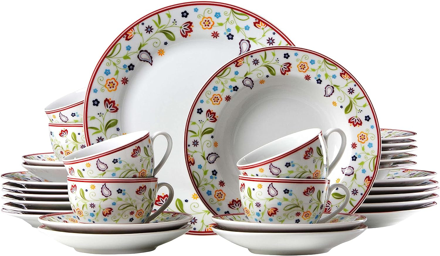 Ritzenhoff & Breker Kaffeeservice Doppio Shanti, 18-Teilig Services de table Naty Shop Kombiservice