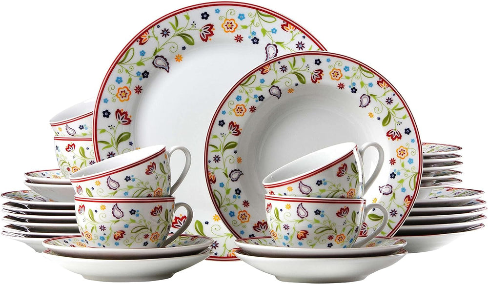 Ritzenhoff & Breker Kaffeeservice Doppio Shanti, 18-Teilig Services de table Naty Shop Kombiservice