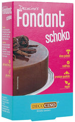 DECOCINO Fondant Schoko – 250 G – Idéal pour décorer Kuchen, Torten, Cupcakes – Glaçage et décoration sans huile de palme et végétalien Naty Shop 250 G (1Er Pack) Schokolade