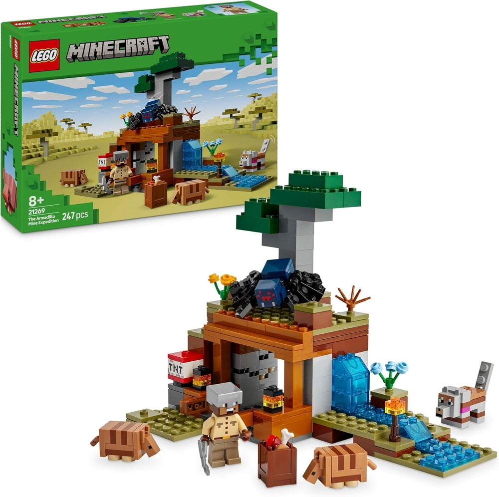 LEGO Minecraft Dungeon Mine Expedition Jeu vidéo Minifigure Set Jouet de construction de personnage Cadeau pour garçons et filles de 8 ans 21269 Ensembles de construction Besuche den LEGO-Store Default Title