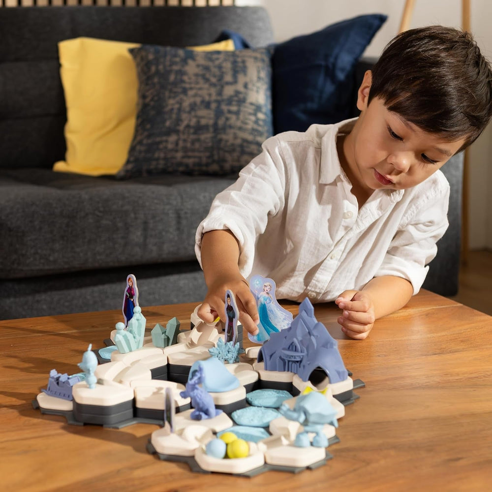Ravensburger 73385 GraviTrax Junior Starter-Set Disney Frozen, Murmelbahn für Kinder ab 3 Jahren, mit Spielfiguren aus der Welt der Eiskönigin