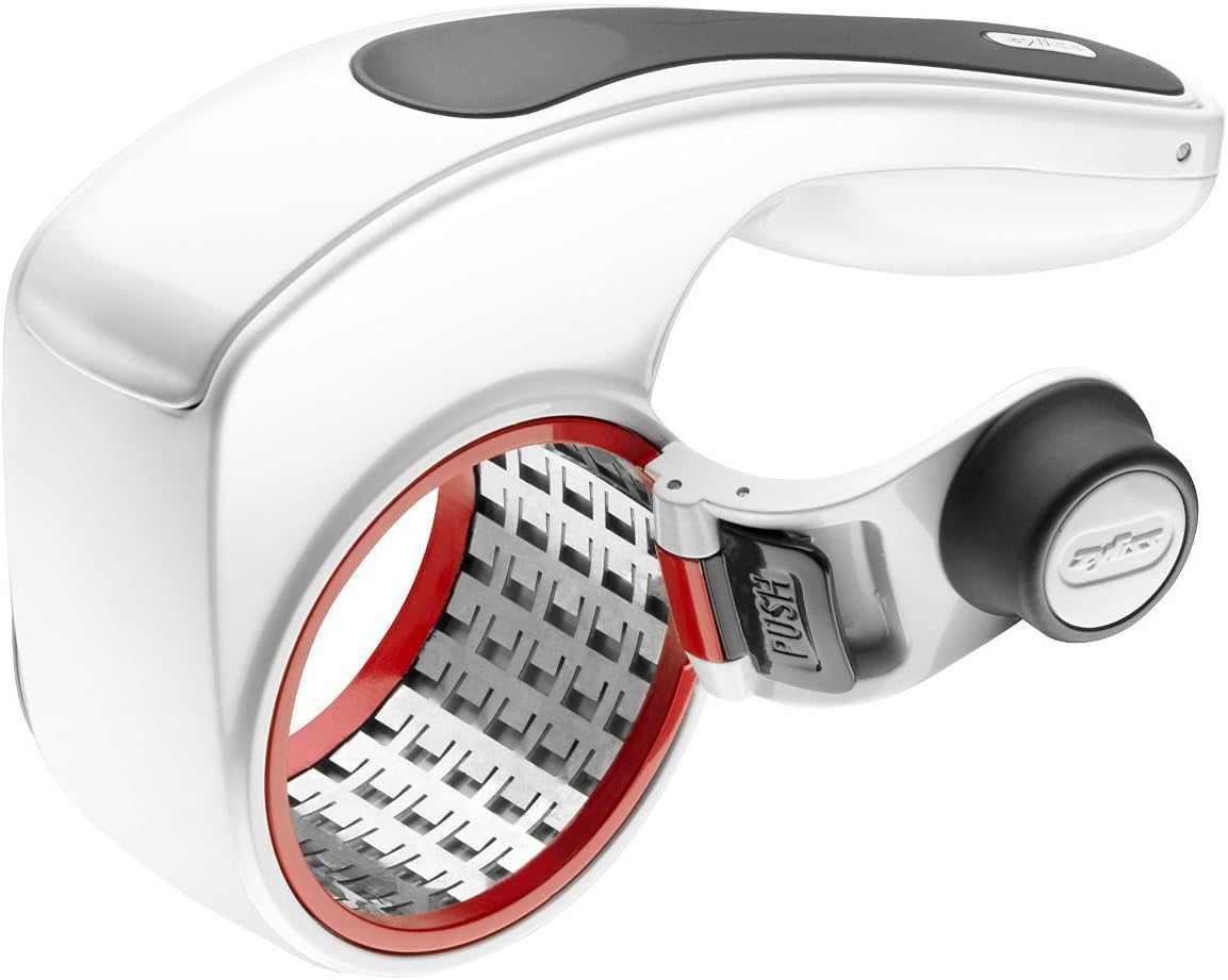 Râpe à fromage ZYLISS Classic E900010, tambour fin en acier inoxydable, éplucheur 16 X 8,5 X 8,5 cm Naty Shop Alles Käse Käsereibe