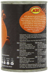 - Pois chiches bruns (en conserve), paquet de 12 (12 x 400g)