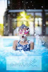 Couches de bain jetables taille 7 - 36 pièces - Discrètes, respirantes et respectueuses de la peau - Couches de bain pour bébé - Assure la sécurité pendant la natation - 18-30 kg