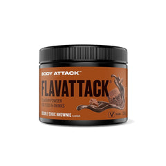 Body Attack Flavattack®, Brownie Double Choc, 250G / 83 portions Arômes Naty Shop 250 grammes Brownie Double Chocolat