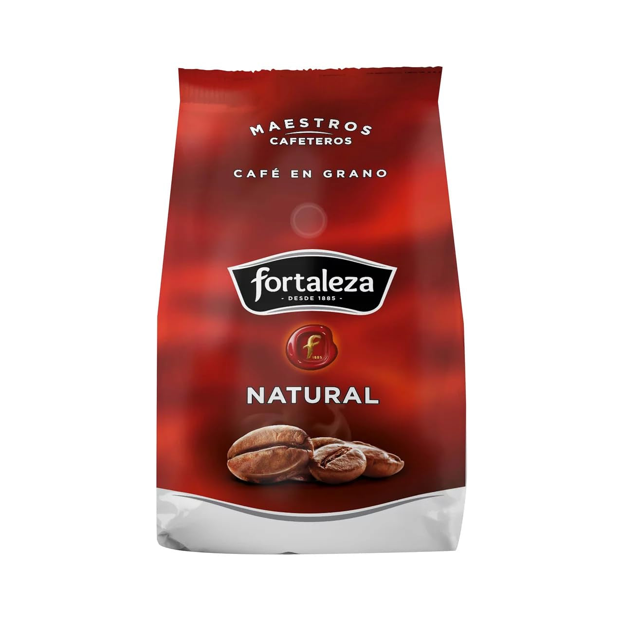 Café en grains naturel FORTALEZA 500g, paquet de 2